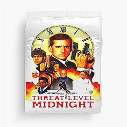 Threat Level Midnight Essential Duvet Cover