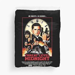 Threat Level Midnight Duvet Cover