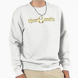 Three 6 Mafia Vintage Graphic Pullover Sweatshirt