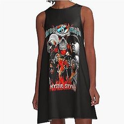 Three 6 Mafia Inspired A-Line Dress