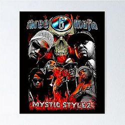 Three 6 Mafia Poster