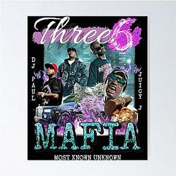 Three Mafia Premium T-Shirt Poster