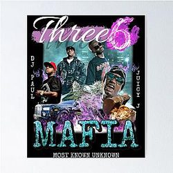 Three 6 Mafia Poster