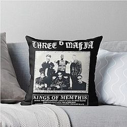 Three Six Mafia Throw Pillow
