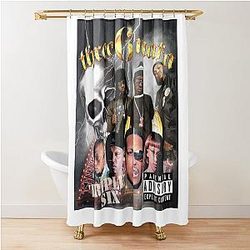 Three Six Mafia Vintage Design Shower Curtain
