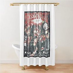 Three 6 Mafia Live by Yo Rep Shirt Vintage Bootleg Shower Curtain