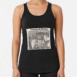 Three 6 Mafia Racerback Tank Top