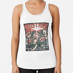 Three 6 Mafia Live By Yo Rep Vintage Bootleg Racerback Tank Top