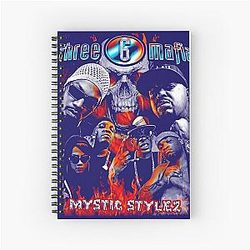 Three 6 Mafia Inspired Spiral Notebook