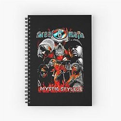 Three 6 Mafia Spiral Notebook