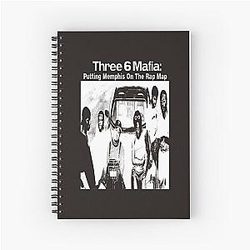 Three 6 Mafia Spiral Notebook