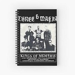Three 6 Mafia Spiral Notebook