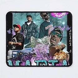 Three 6 Mafia Premium T-Shirt Mouse Pad