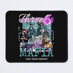 Three Mafia Premium Mouse Pad