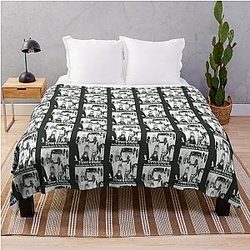 Three 6 Mafia Throw Blanket