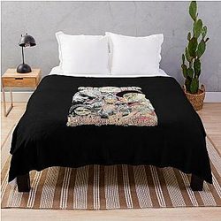 Three Six Mafia Vintage Throw Blanket