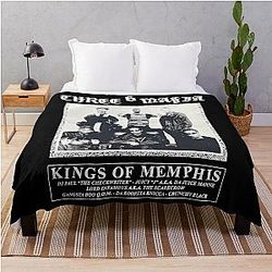 Three 6 Mafia Throw Blanket