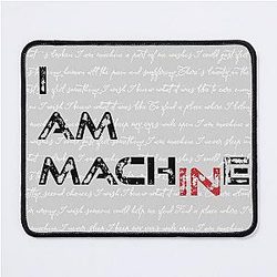 Three Days Grace I Am Machine Lyrics Mousepad