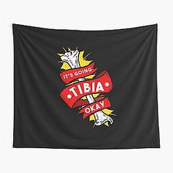 It's Vintage Tibia Tapestry