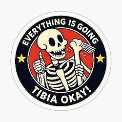 Everything is going okay Sticker