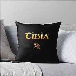 Tibia MMORPG Throw Pillow
