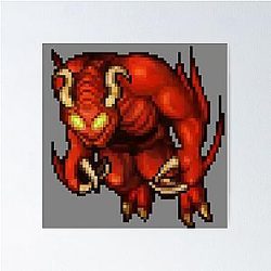 Tibia Demon Posters