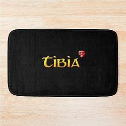 Tibia MMORPG Game Red Skull edition Bath Mat