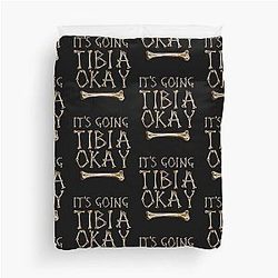 It's Okay Duvet Cover