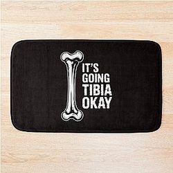 Anatomy Tibia Bath Mat