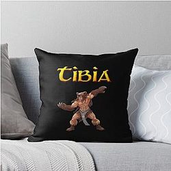 Tibia MMORPG Druid Throw Pillow is cleaned up to: Tibia MMORPG Druid Throw Pillow