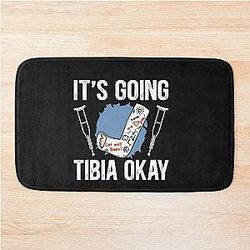 It's Going to Help with Okay Broken Leg Injury Recovery Bath Mat