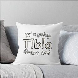 Medical Puns It's Going Great Day Throw Pillow