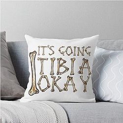 It's Going Throw Pillow