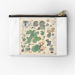 Tibia Map 13.3 Winter Update 2023 Zipper Pouch