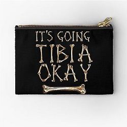 It's going okay zip pouch