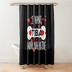 Radiology Nurse, I want tibia your valentine Roentgen Xray Shower Curtain