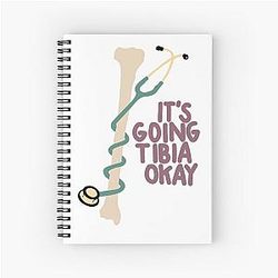 Tibia Spiral Notebook