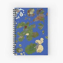 Tibia Map Notebook