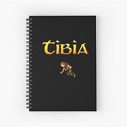 Tibia MMORPG Spiral Notebook