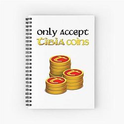 Tibia MMORPG  Spiral Notebook