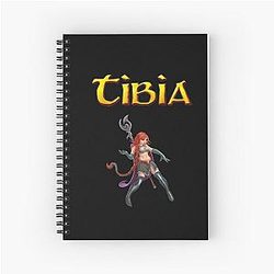 Tibia MMORPG Sorcerer Spiral Notebook