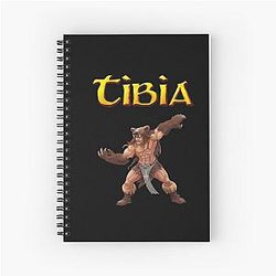 Tibia MMORPG Notebook