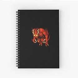 Tibia MMORPG Spiral Notebook