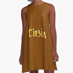 Tibia MMORPG Video Game A-Line Dress