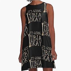 It's a ok A-line dress