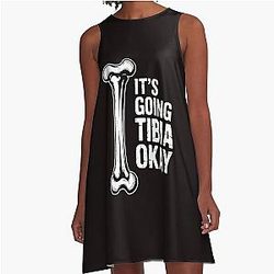 Anatomy Tibia A-Line Dress