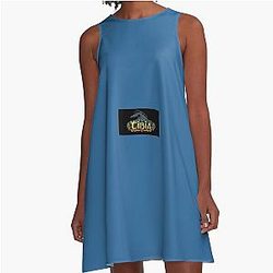 Tibia Game A Line Dress
