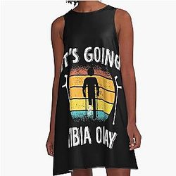 It's Going A Line Dress Okay Broken Leg Injury Recovery