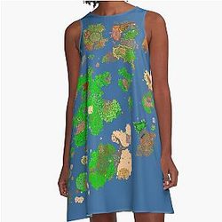 Tibia Map Dress