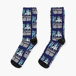 Physical Therapy as a Physical Therapist It's Going on the Tibia in Socks
